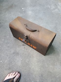 SKIL SAW MODEL 67 WORM DRIVE SAW VINTAGE