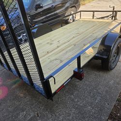 Brand New Utility Trailor. Black 6.5x12