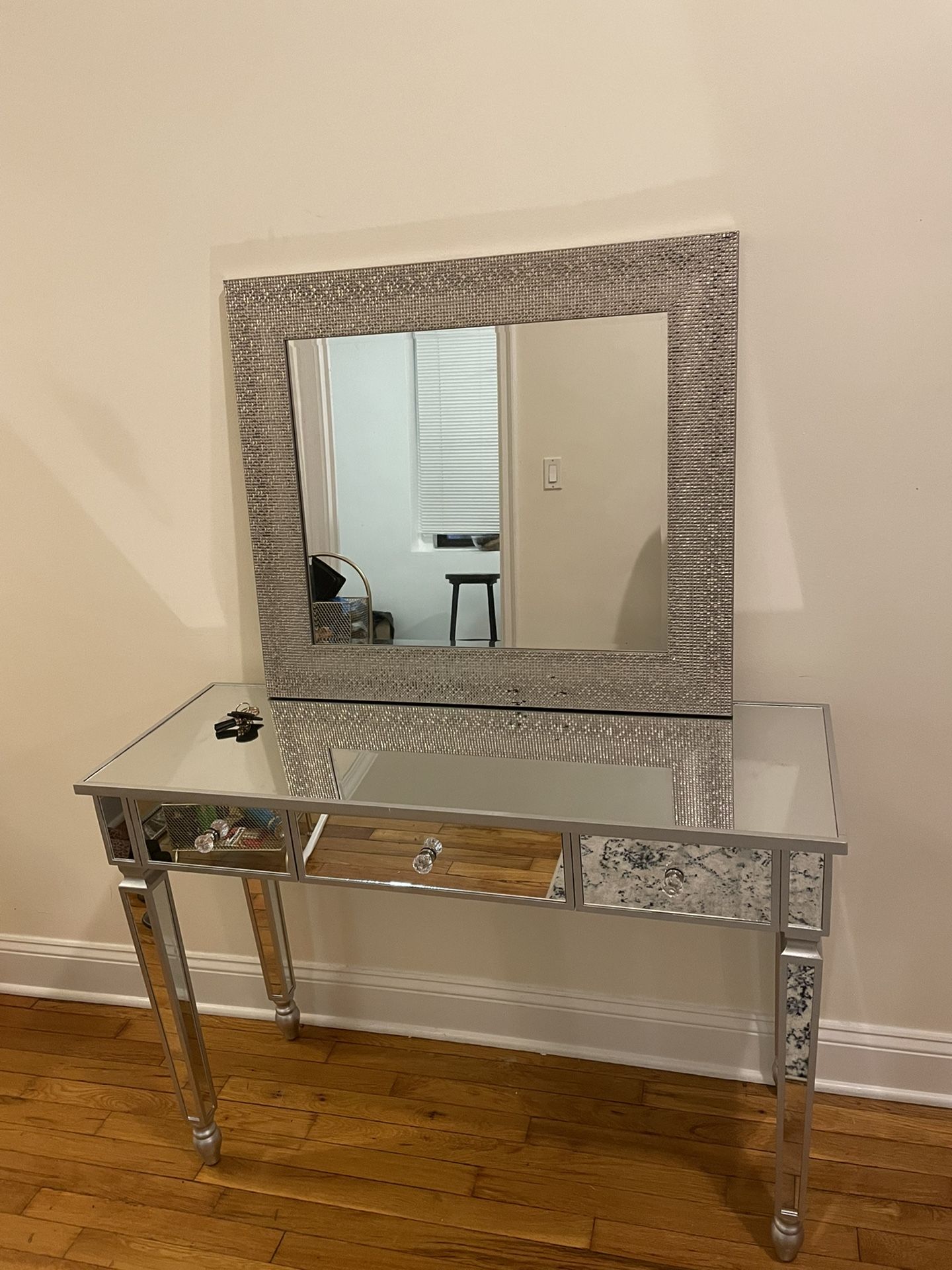 Mirror Console Table