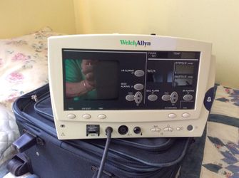 Blood pressure machine.