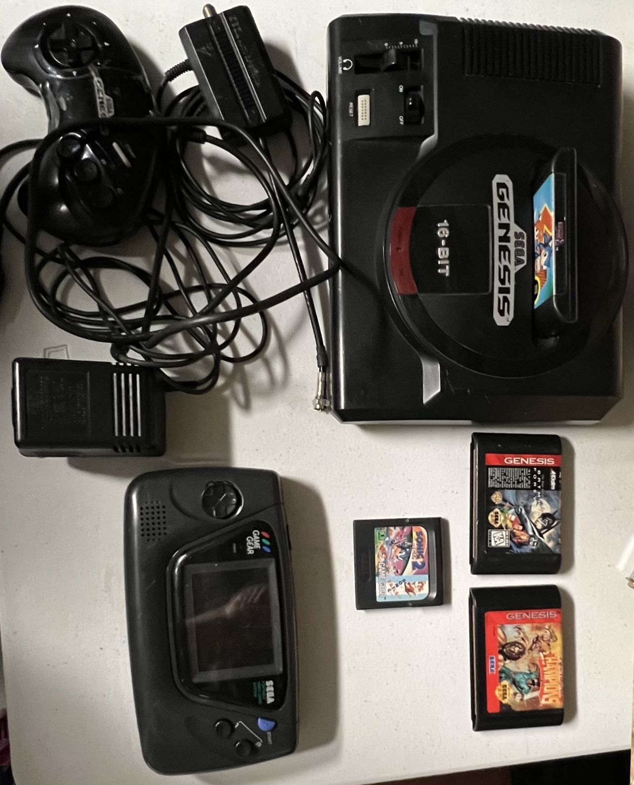 Sega Génesis And Sega Gamegear