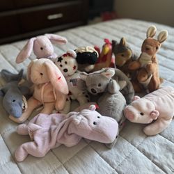 Beanie Babies (no Tags) $5 Each