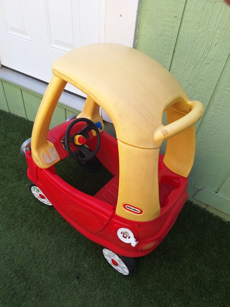 Little Tikes Kids Push Car With Cup Holders