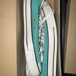 Converse Shoe/ Teal