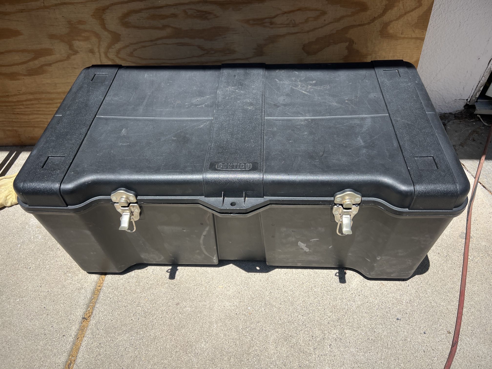 Contico Tool Box Storage Bin Toolbox Lockable