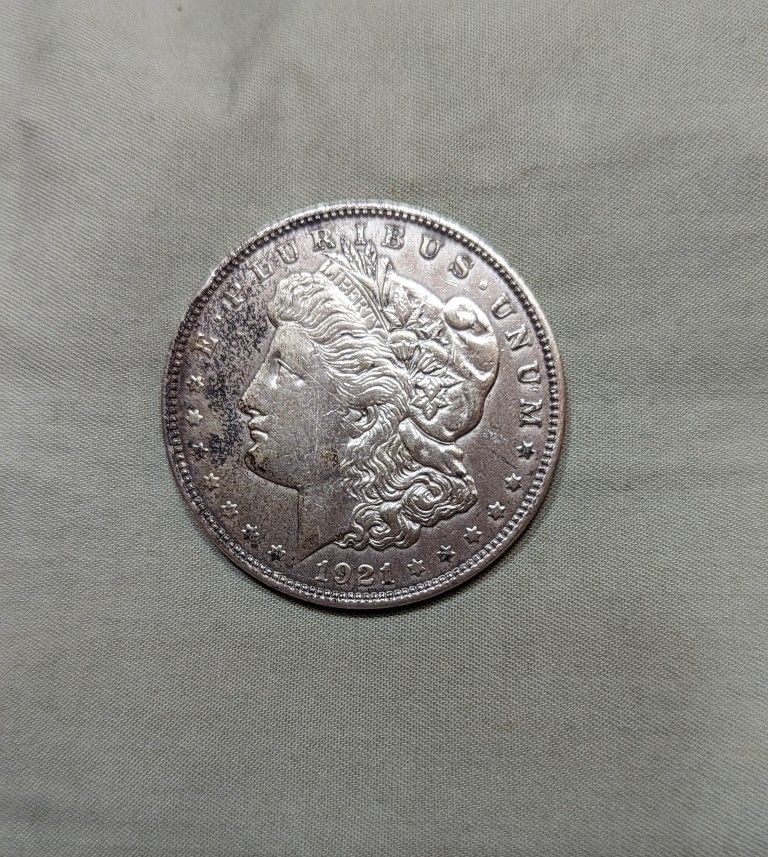 1921 D Morgan One Dollar