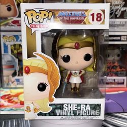 Masters of the universe Funko pop she-ra and Skeletor Funko pop
