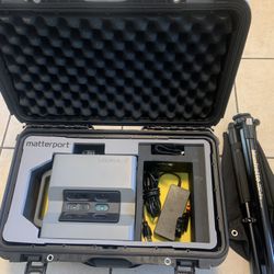 3D Camera Matterport Pro2 Lite MC250L With Nanuk Hard Case And Manfrotto Tripod
