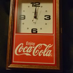 Vintage Hanover Quartz Coca-Cola Clock