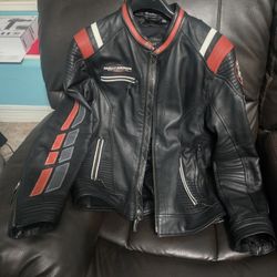 Large Harley Davidson Leather Jacket 