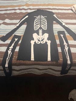 Skeleton Print Halloween dress