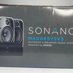 New Sonance MAG06V3 6½ 2-Way Outdoor All-Weather Speakers (Pair) 