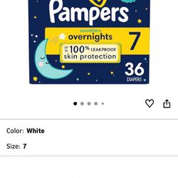 Pampers Overnight Swaddled 