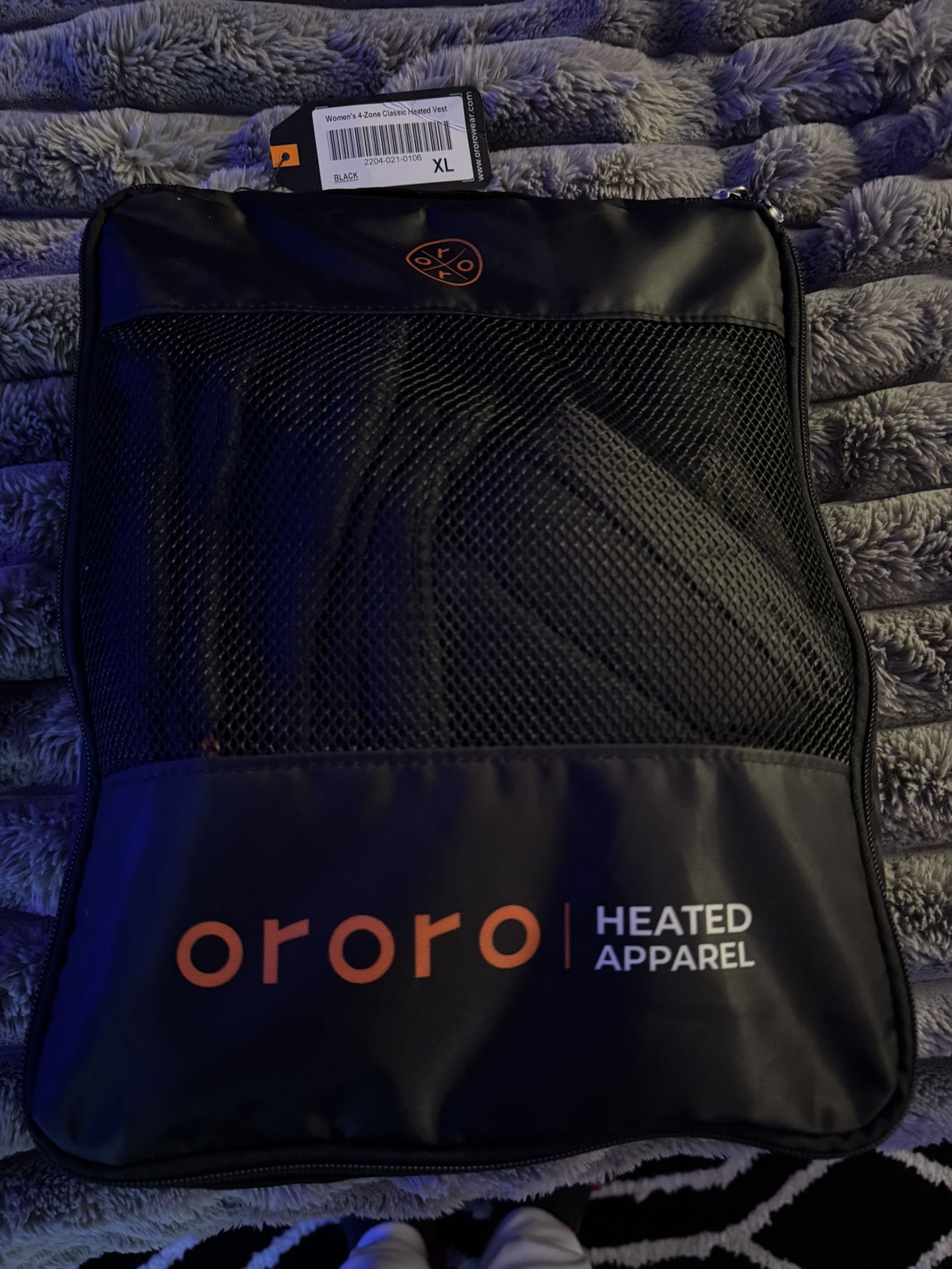 Ororo Woman's 4-zone classic heated vest XL
