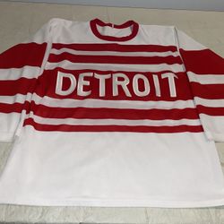 Tbtc Ccm Detroit Red Wings CCM Jersey Mens Large Euc Vintage Usa Made Maska 90s