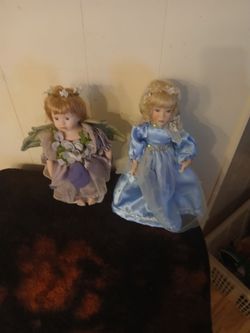 4 unique dolls 10.00 each