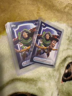 2026 Topps Disney WOODY and BUZZ LIGHTYEAR D23 Exclusive Promo card #D23