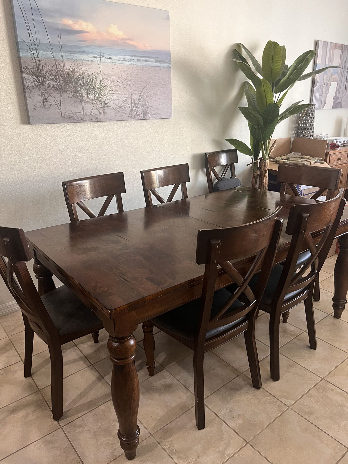 Kitchen Table With 8 Chairs 3 Bar Stools 