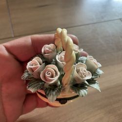 Vintage Porcelain Flower Decoration