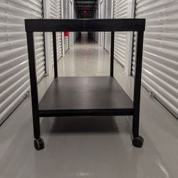 
Versatile Black Two-Tiered Utility