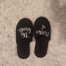 Size Small 5;6 Mother Of The Bride Slippers