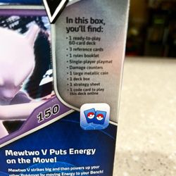  Pokemon Cards: Pokemon GO Mewtwo V Battle Deck : Toys & Games