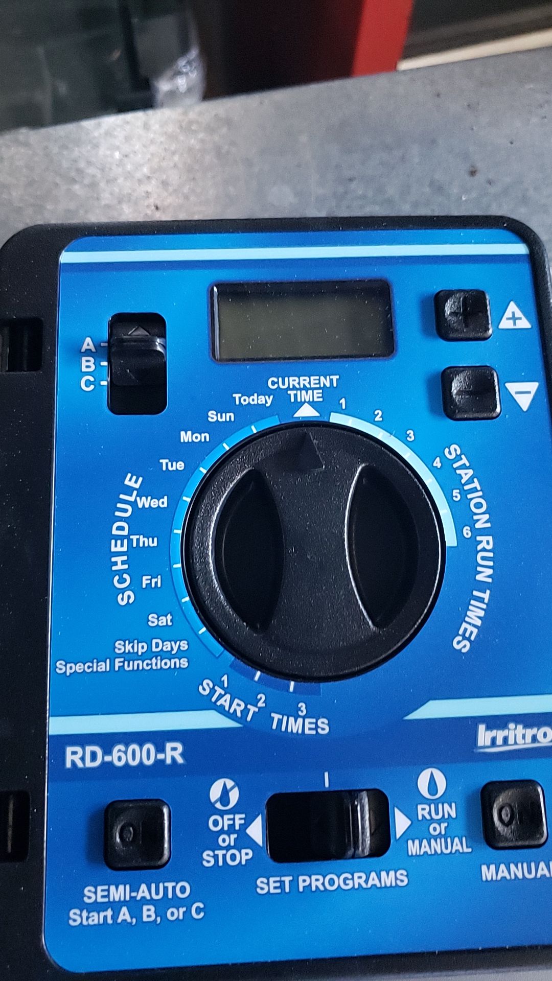 Rain Dial r600 sprinkler controller box