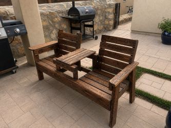Wood authentic patio furniture