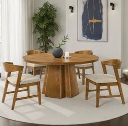 Round Dining Set 5 Piece Brand New