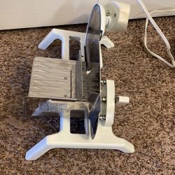 Rival Model 1101/8 Precision Slicer - Heavy Duty Electric - Good Condition