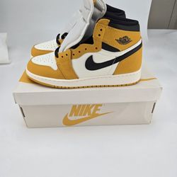 Jordan 1 High Ochre Size 6.5y 8w