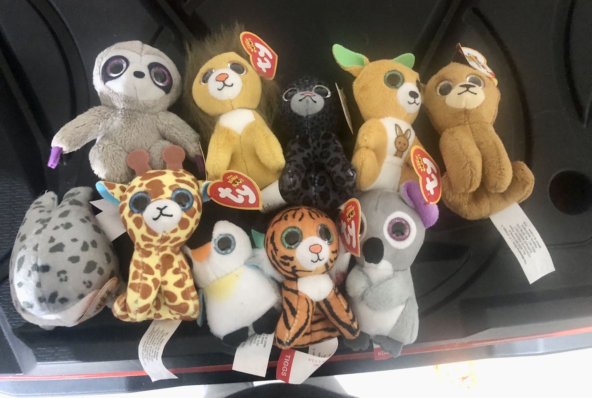 Mini TY Plushies Set