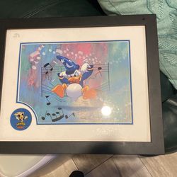 Donald Duck Picture And Pin $15.