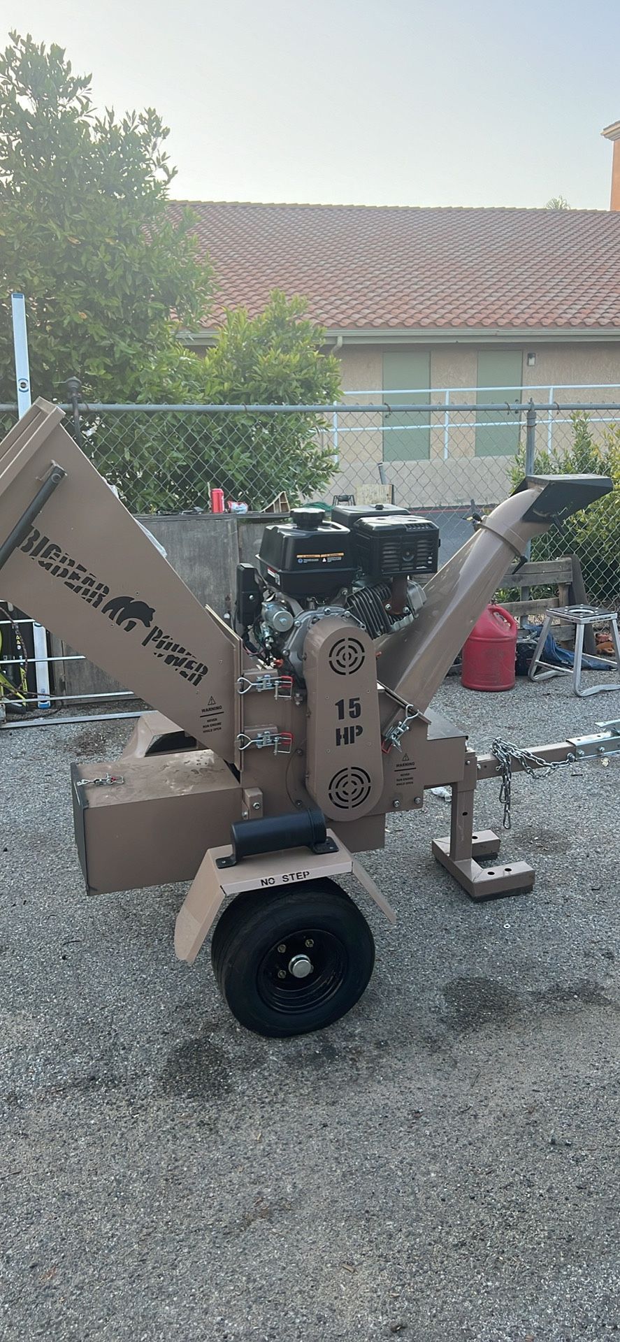Big Bear Power Wood Chipper