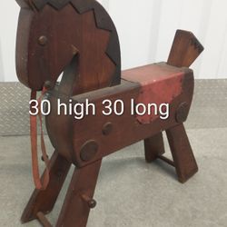  Vintage Riding Horse