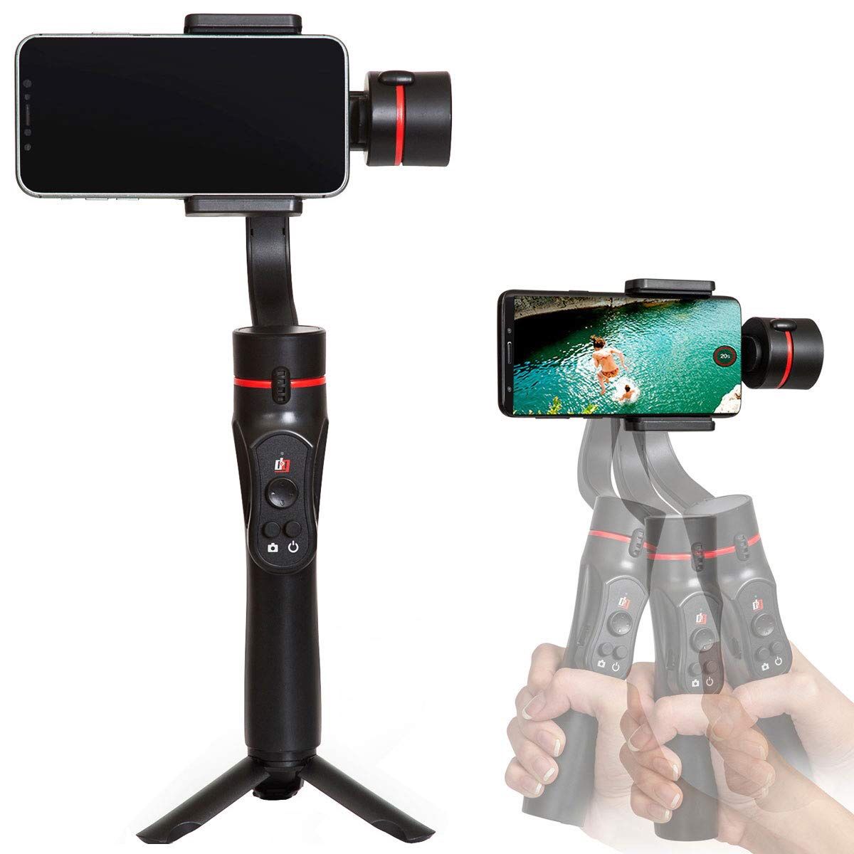 Deco Gear 3-Axis Phone Gimbal Stabilizer