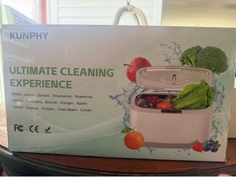 Ultrasonic vegetable cleaner