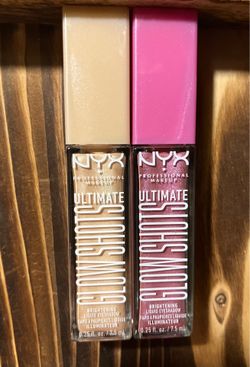 NYX Professional Makeup Ultimate Glow Shots liquid eyeshadow bundle