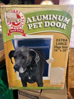 Ideal Pet Products Aluminum Pet Door XL