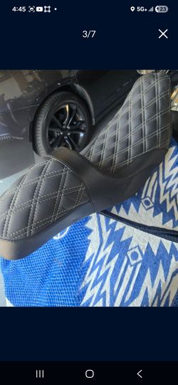 Harley davidson stitched seats