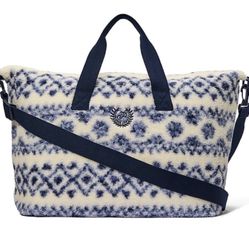 Victoria's Secret PINK Cozy Plush Weekender Tote Bag  NWT