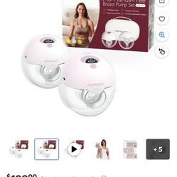 Momcozy M5 Hands-Free Wearable Breast Pump NEW