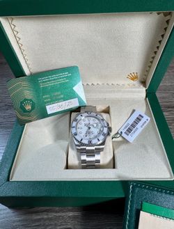 White Oyster Rolex