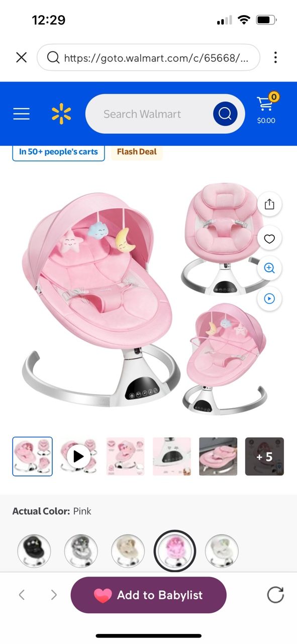 HARPPA electric Baby Swing