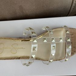 Jessica Simpson Caira 2 Clear Size 8. for Sale in Aurora CO OfferUp