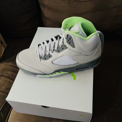 Air Jordan 5 Green Bean