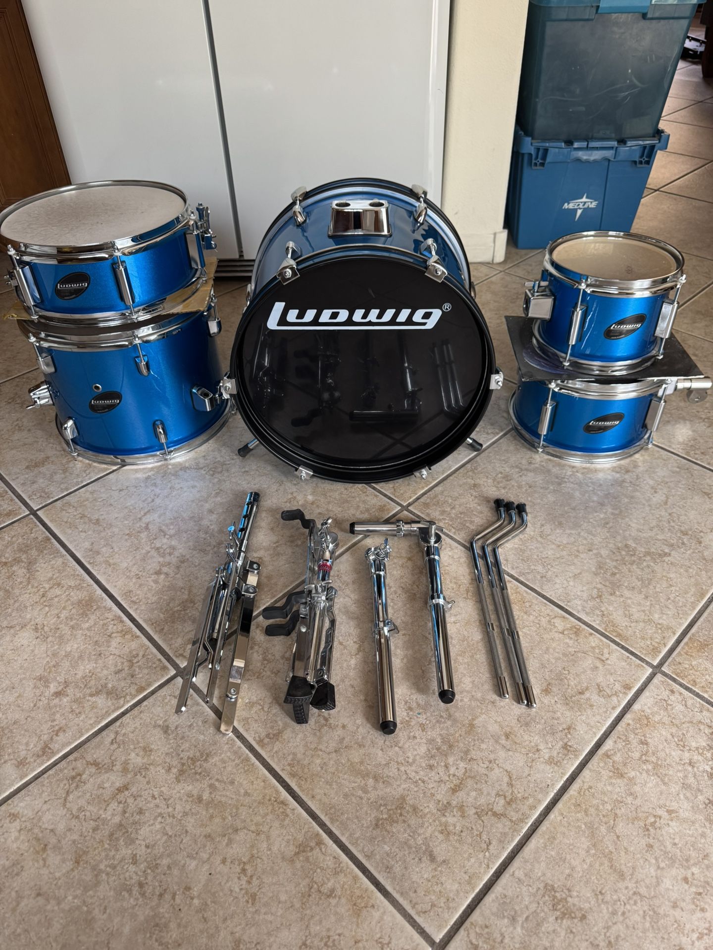 Ludwig Accent CS Combo 5 Piece Drum Set