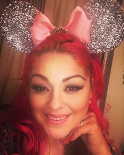 Blinged out Minnie ears