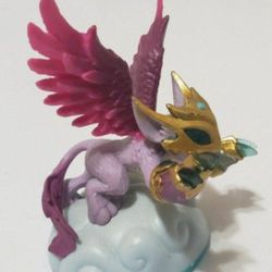 Scratch Air Element Purple Cat Dragon Skylanders Swap Force 3" Inches ACTION FIGURE RARE Nice! 