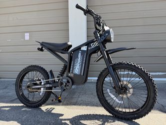 HAPPYRUN G18 Pro 4500W Peak Full Suspension 38 mph 75 Miles Range Electric Dirt Ebike
